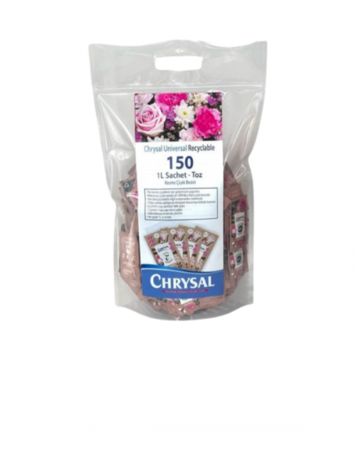 Chrysal Universal Recyclable Sachet 1L '150'li Paket'