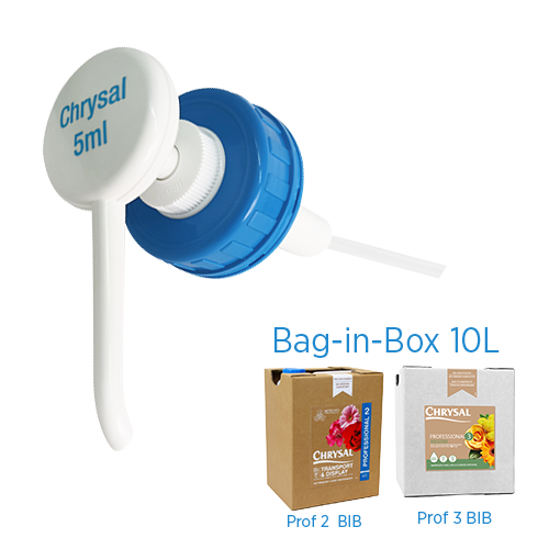 Chrysal Bag-In-Box 10L El Pompası